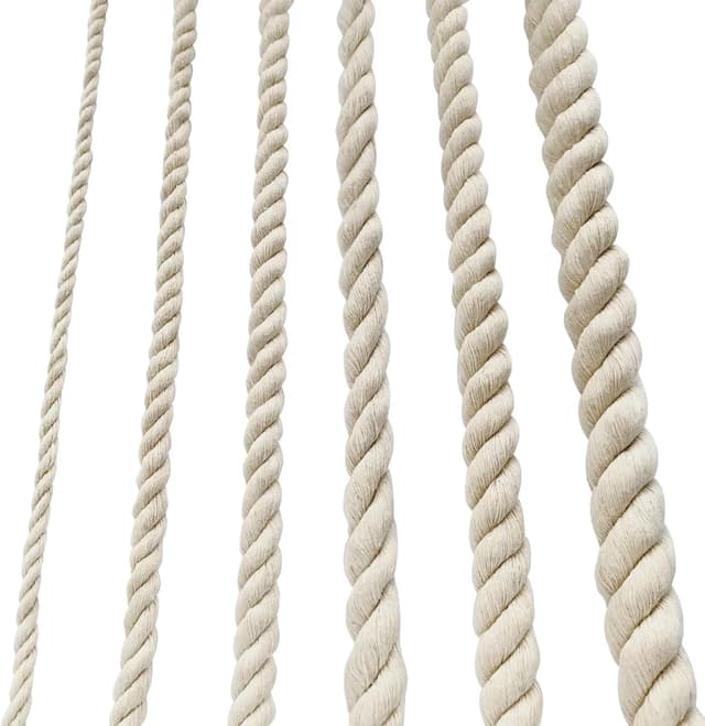 Imagen de Nissary Rope 10mm Thick White Cotton 20M en OfertitasTOP