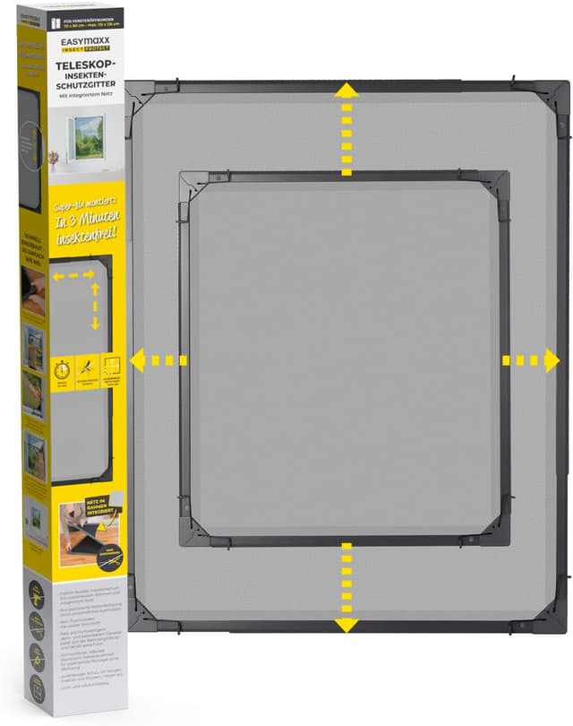 Detalle de EASYmaxx EASYmaxx zanzariera telescopica