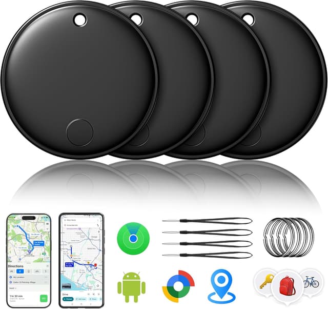 Detalle de GYNGUCI 2026 Air Tracker 4-Pack Bluetooth Tags