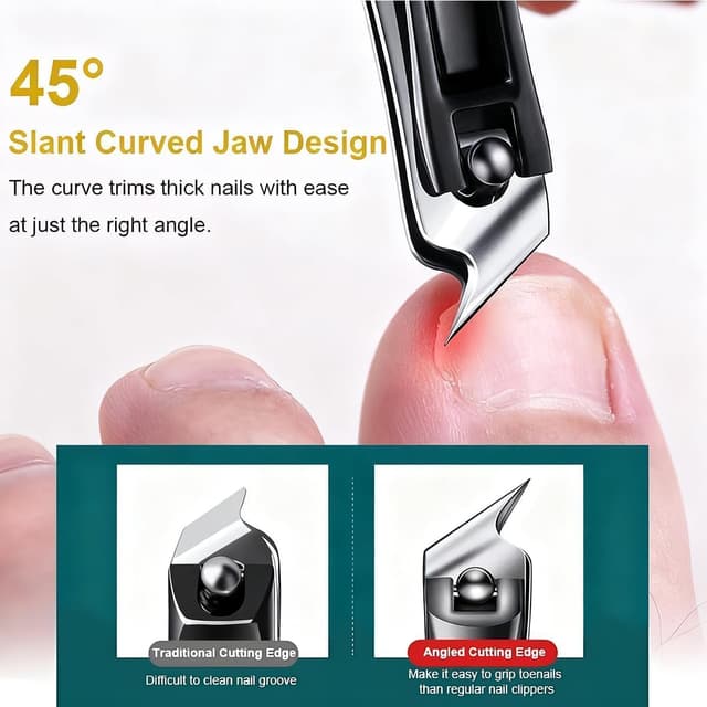 Thumbnail 4 de Cortaúñas eléctrico 3 velocidades con luz LED