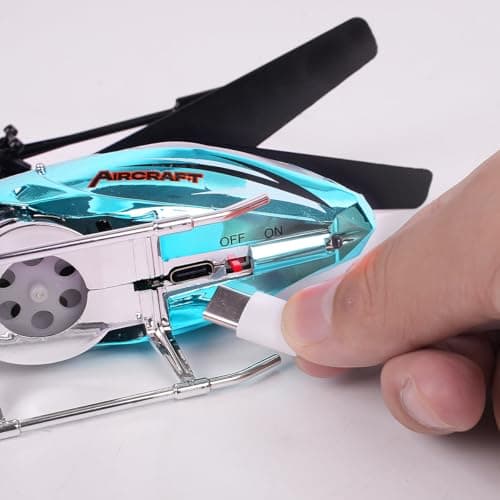 Thumbnail 7 de VATOS RC Helicóptero 🛸 Con Luz LED y Despegue Sencillo