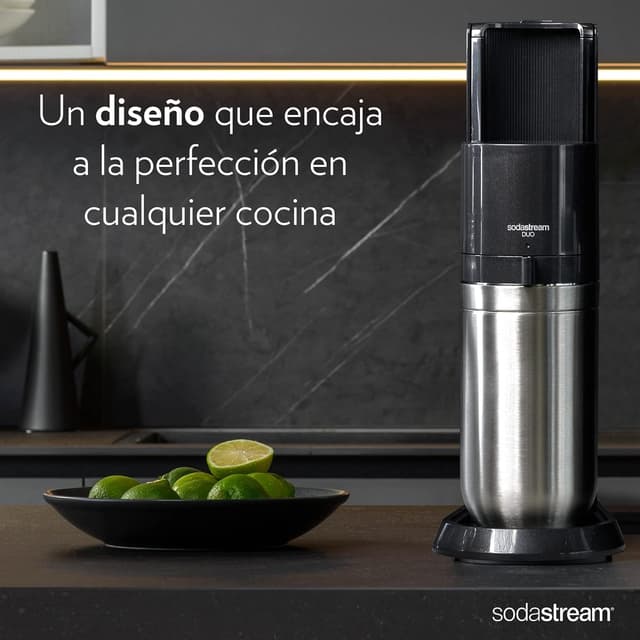 Thumbnail 4 de SodaStream Duo Pack - Gasificador Negro con Botellas de 1L 🥤