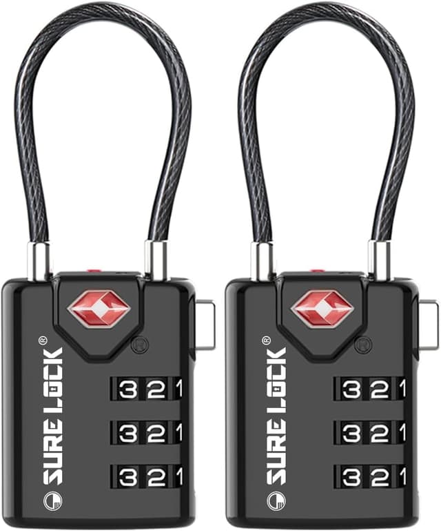 Imagen de SURE LOCK TSA Travel Luggage Locks – 2 pack ⚙ en OfertitasTOP