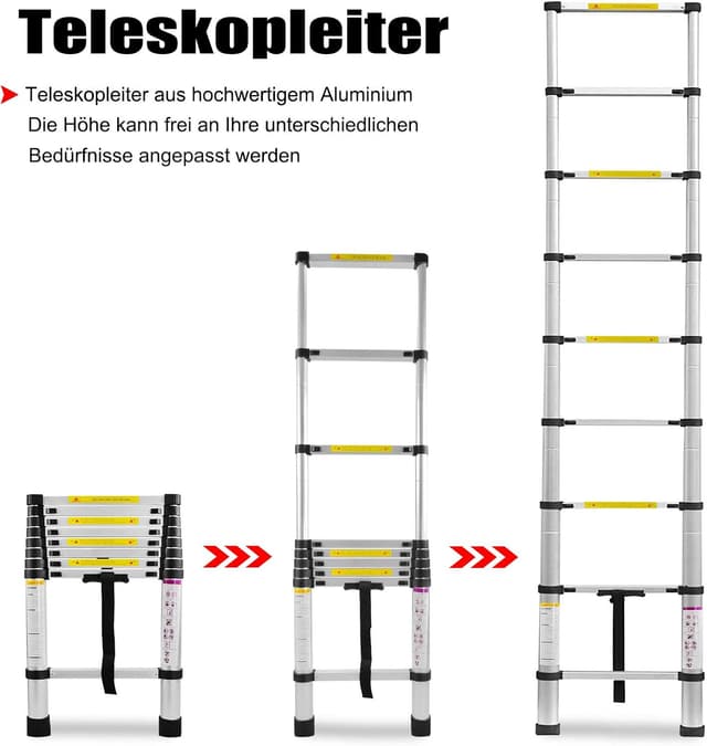 Thumbnail 6 de UISEBRT Scala telescopica 4.4 m, 150 kg