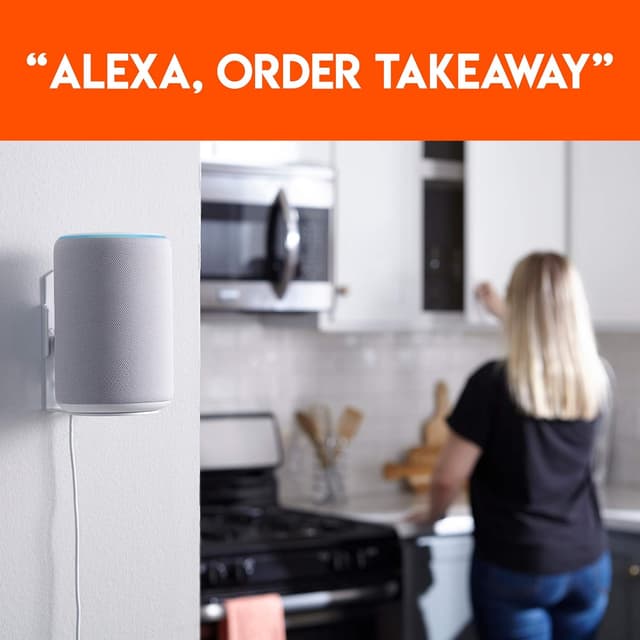Thumbnail 4 de Amazon Wall Mount for Echo Plus (2nd Gen) and Echo (3rd Gen) Black