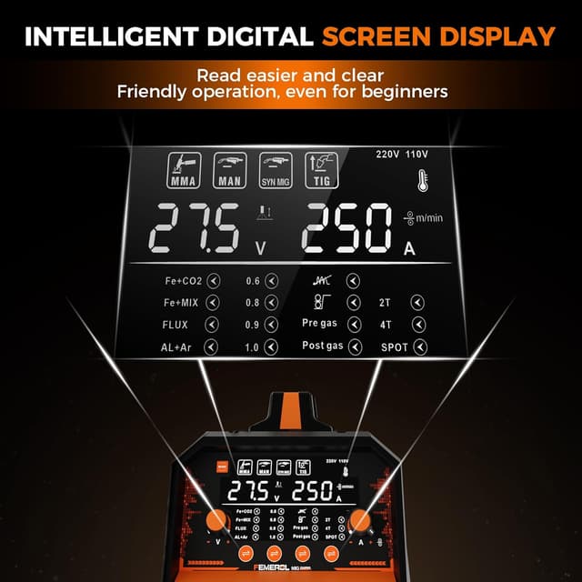 Detalle de FEMEROL 250A MIG welder 250A