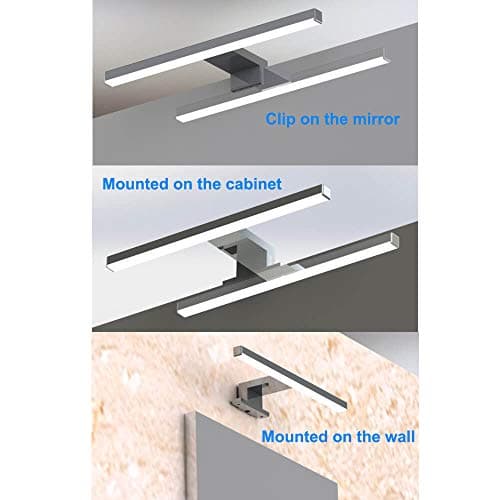 Detalle 2 de Azhien Lámpara de Espejo de Baño LED 5W, 30 cm y 4000K (IP44) blanco neutro