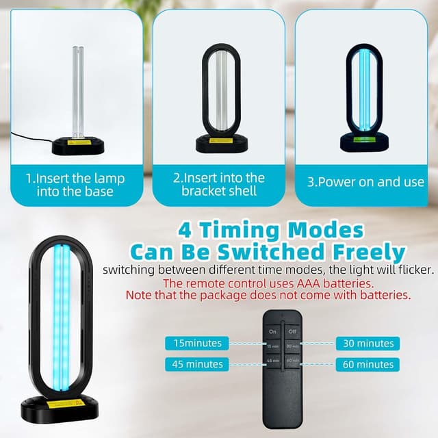 Detalle 2 de Feefir UV Light Sanitizer 4-Speed UVC