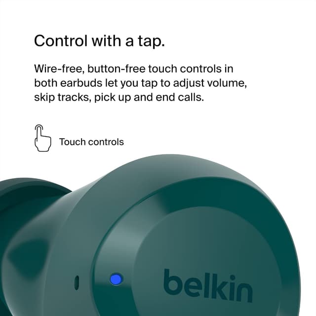 Thumbnail 6 de Belkin SoundForm Bolt True Wireless Earbuds with up to 28H battery life and Mono Mode