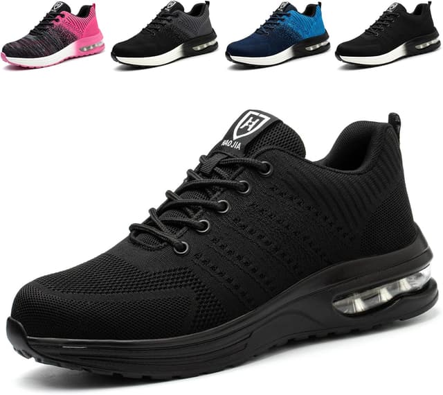 Detalle de Hitopteu steel toe trainers 200J protection