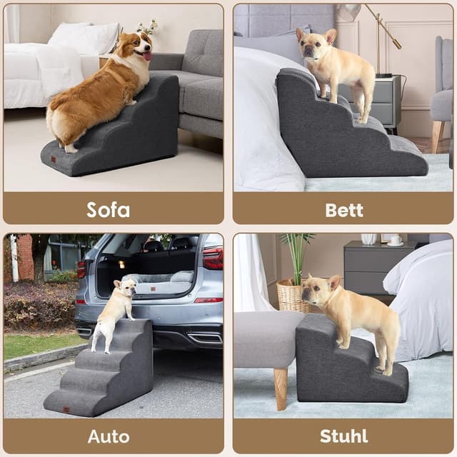 Thumbnail 6 de EHEYCIGA Hundetreppe 40 cm Hoch 🐾