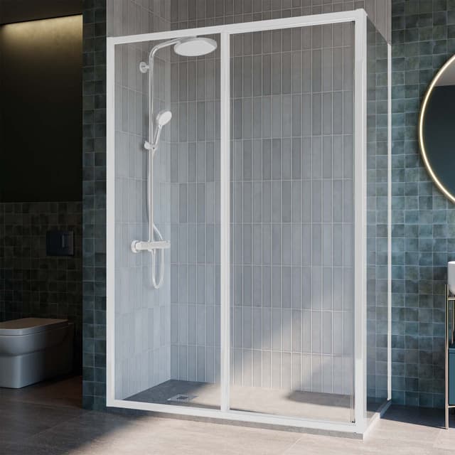 Imagen de Profiltek EC-217 Mampara ducha 195 cm, vidrio 3/6 mm en OfertitasTOP