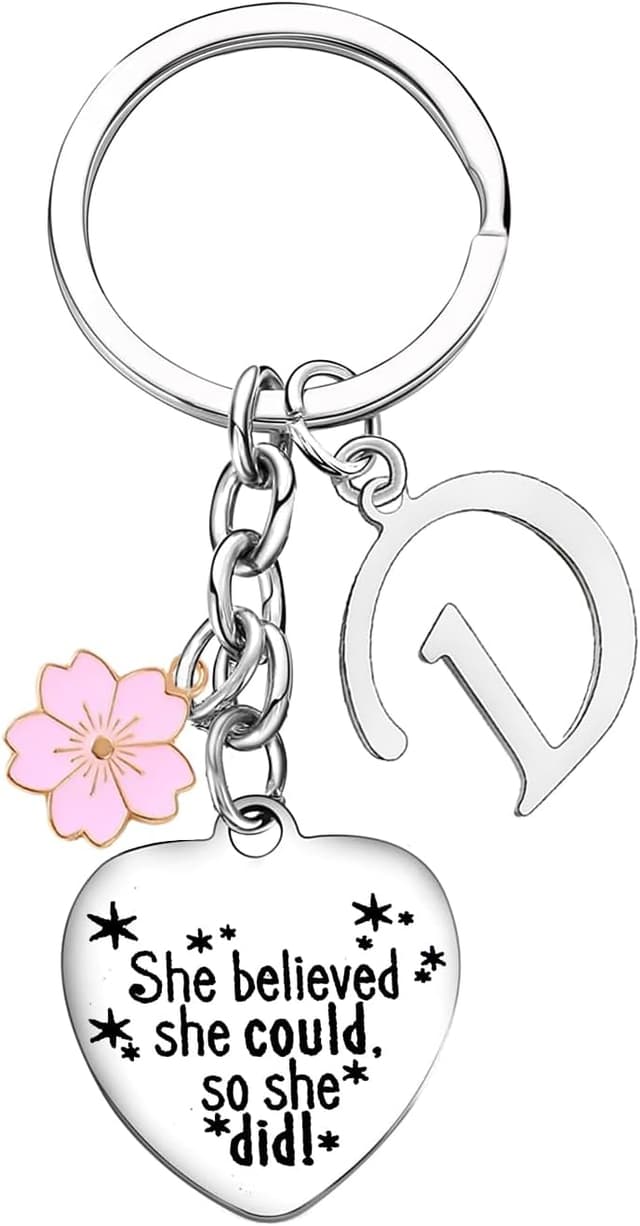 Imagen de Nimteve 26 Letter Alphabet Keychain en OfertitasTOP