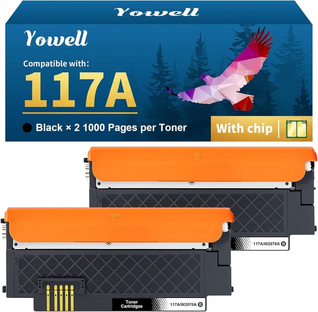 Detalle de Yowell 117A Toner Schwarz