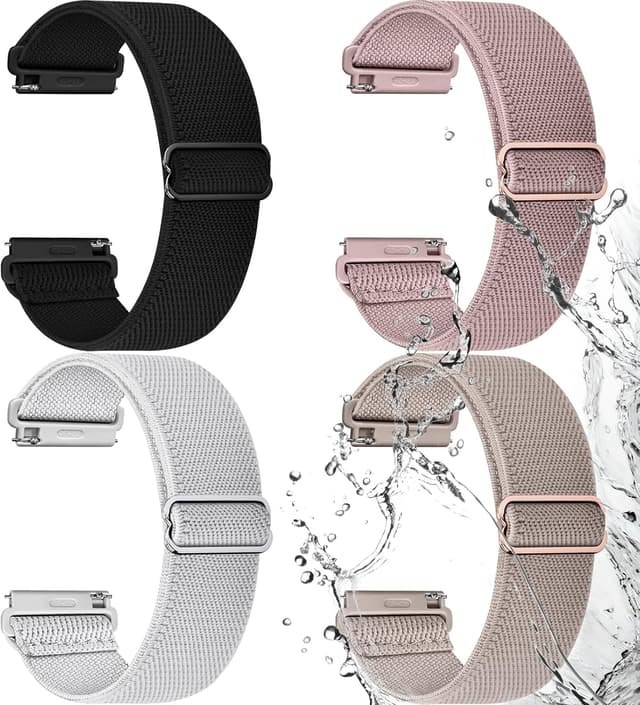 Detalle de Fullmosa Wasserabweisend Nylon Armband 22mm