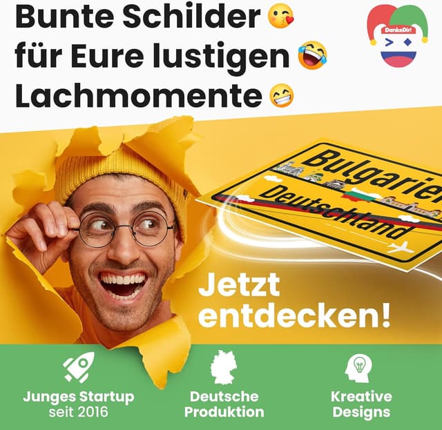 Thumbnail 6 de DankeDir Bulgarien Ortsschild 30x20 cm