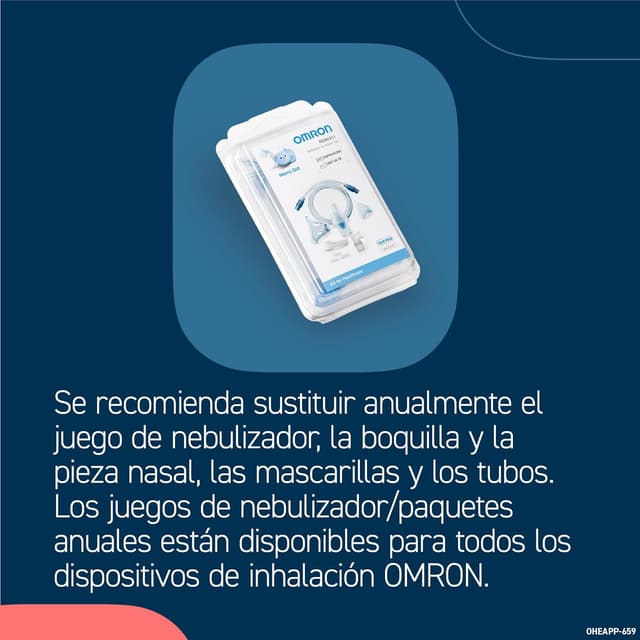 Thumbnail 6 de Omron Nami Cat Nebulizador para toda la familia 🐱