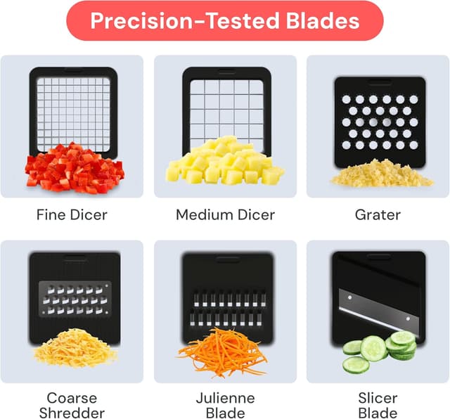 Thumbnail 3 de fullstar Mandoline Slicer 6-in-1 🍽