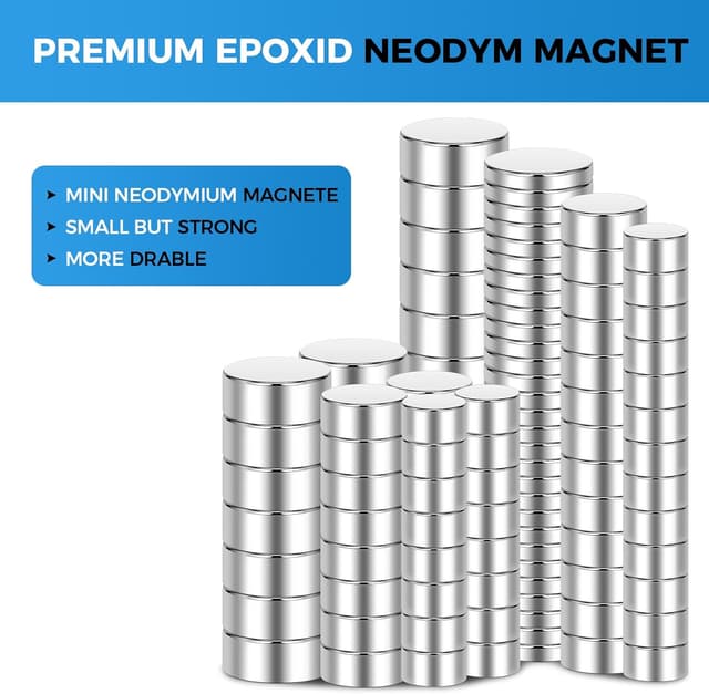 Thumbnail 5 de Wukong magneti neodimio 100 pezzi 5 mm