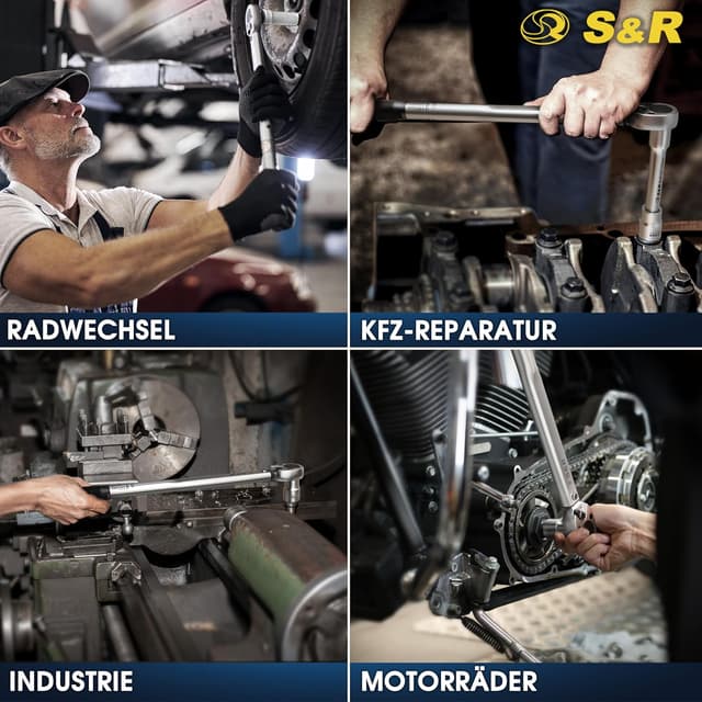 Thumbnail 5 de S&R 1/2 Zoll Drehmomentschlüssel 28–210 Nm