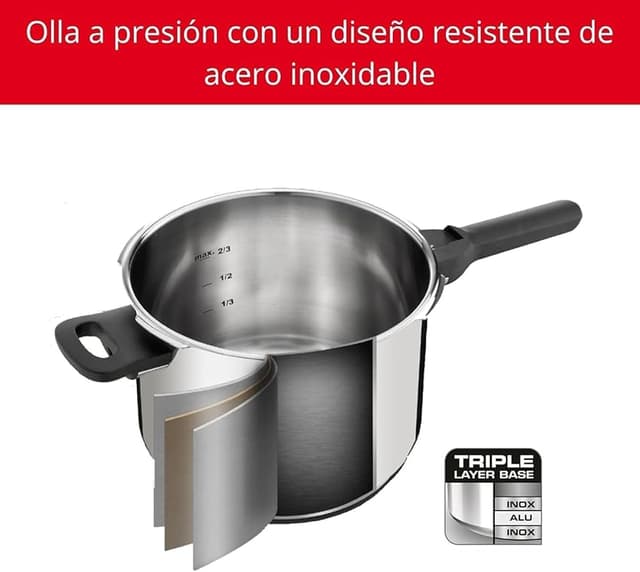 Thumbnail 1 de Tefal Secure 5 Neo olla presión 6 L, 2 programas