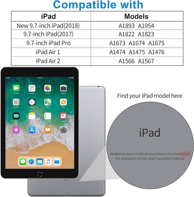 Detalle de 4youquality iPad 9.7-inch Tempered Glass (2-Pack)