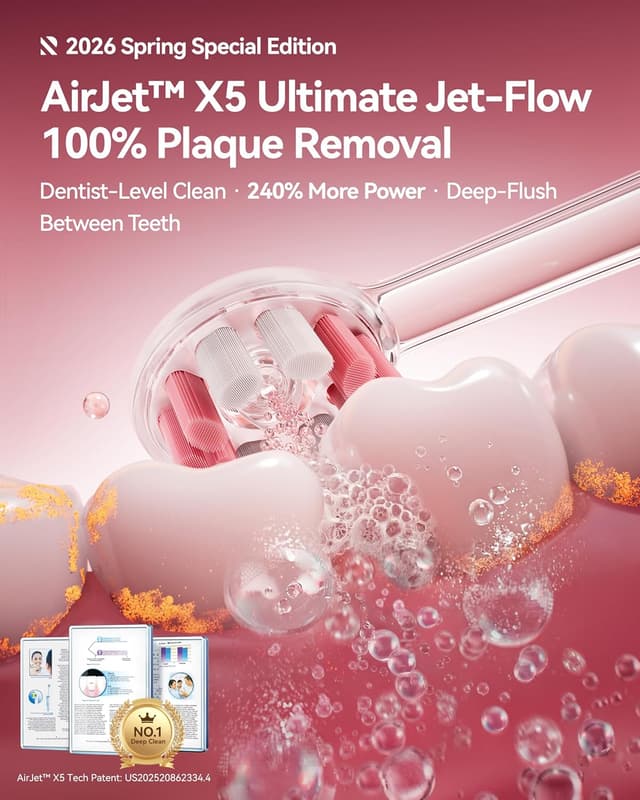 Detalle 2 de RANVOO AirJet X5 sonic toothbrush