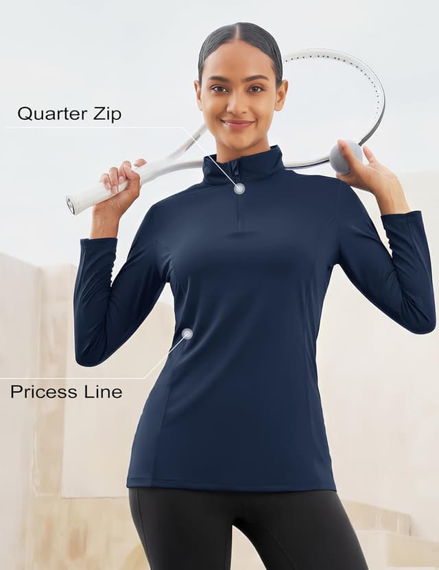 Thumbnail 4 de MAGCOMSEN Women's 1/4 Zip UPF50+ Shirt