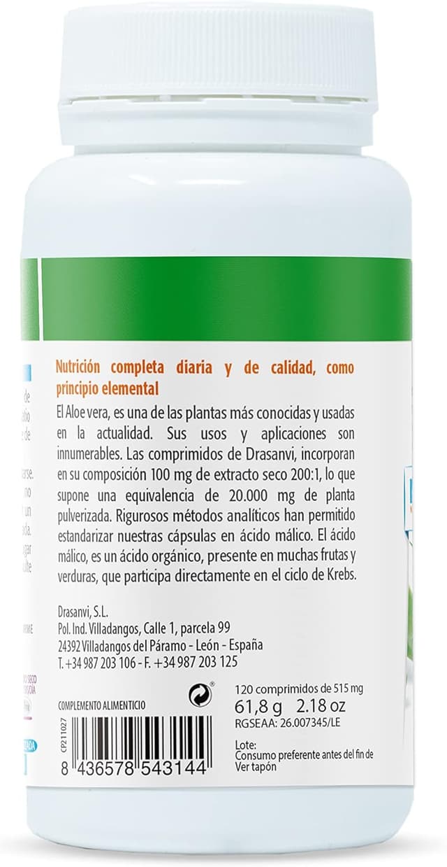 Thumbnail 2 de DRASANVI Aloe Vera - Vitaminas, Minerales y Aminoácidos 💊