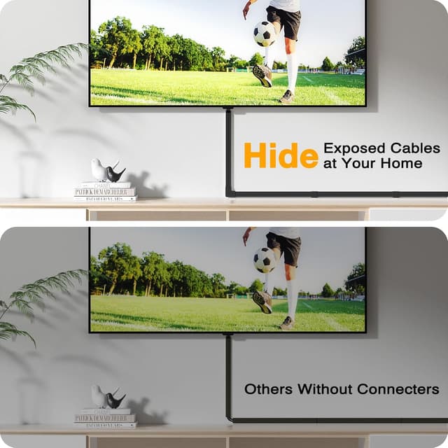 Thumbnail 4 de Delamu L400mm Cable Trunking 4M for 2–3 Cords