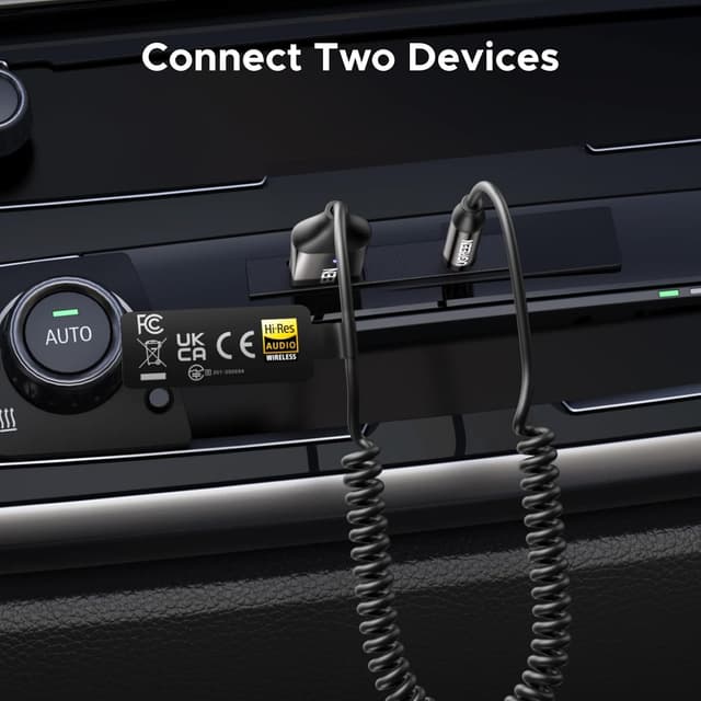 Thumbnail 1 de UGREEN Bluetooth 6.0 Aux Adapter LDAC Car Receiver