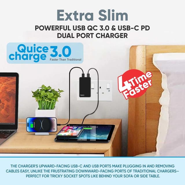 Thumbnail 4 de TWICK 20W Ultra Slim USB-C PD charger for iPhone