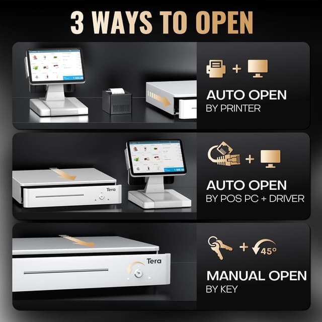 Thumbnail 2 de Tera Cajón Portamonedas 330R Blanco 33,5 cm