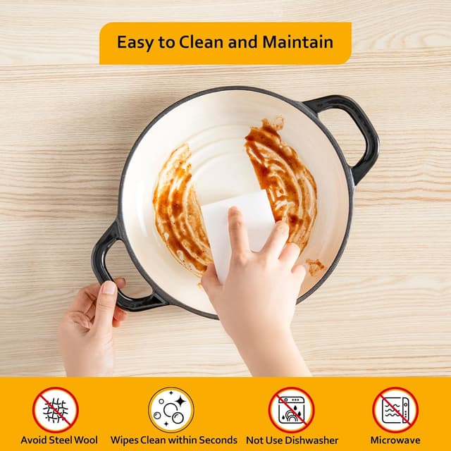 Thumbnail 4 de Velaze Pentola in Ghisa per Pane 4.8L Ø24cm