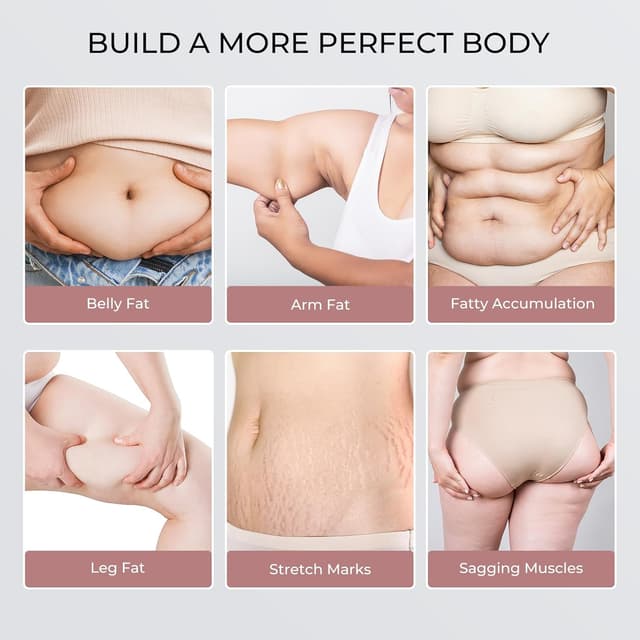 Detalle 2 de 4-in-1 Cellulite Massager Tool with Heating (Wireless, Lightweight) for Legs, Belly, Waist & More