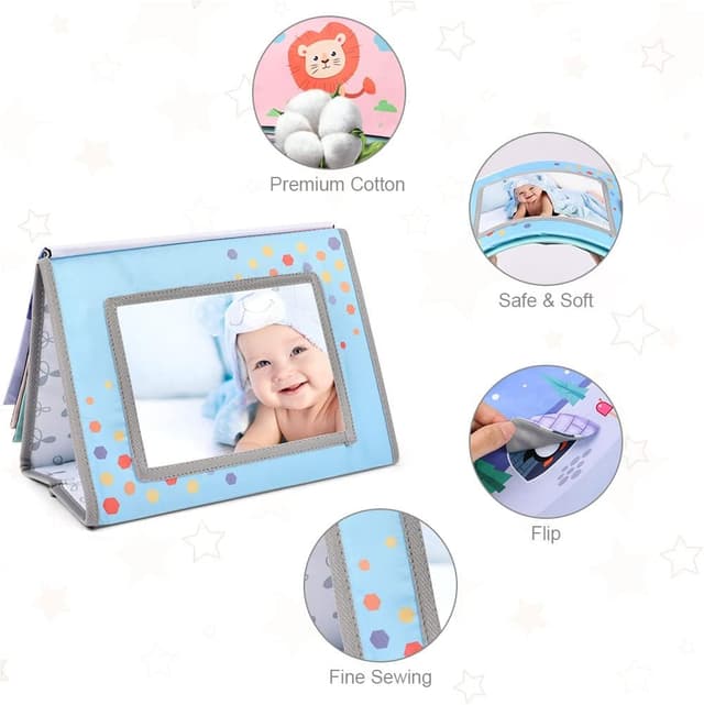 Thumbnail 2 de Libro di stoffa Aolso Giochi Montessori 6 pagine