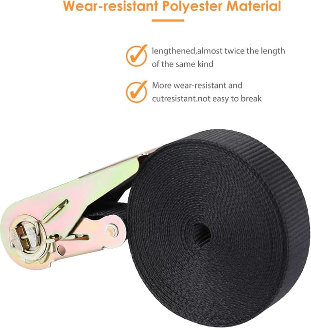 Thumbnail 3 de 10x Spanngurte 800 kg 6 m 25mm