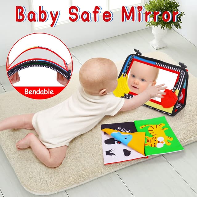 Thumbnail 3 de Tummy Time Baby Mirror 0-6 months