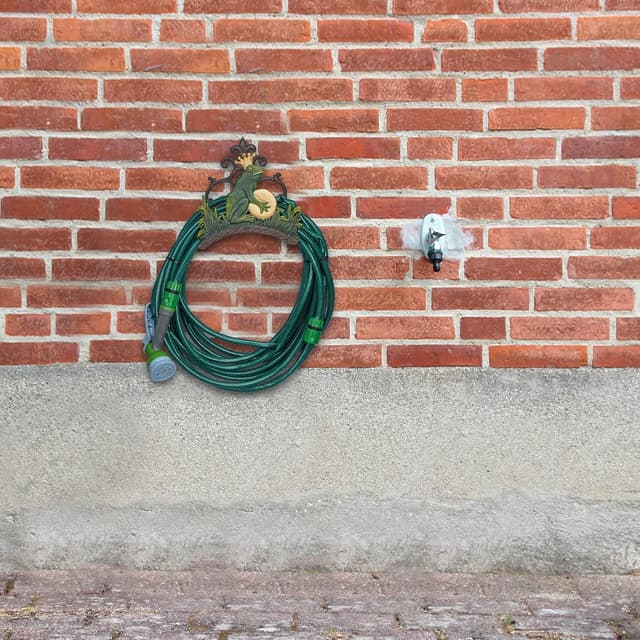 Thumbnail 1 de Relaxdays Soporte Mangueras Pared 23x24x15 cm