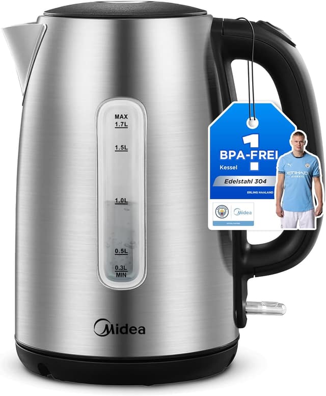 Imagen de Midea MKE17M1ADS Wasserkocher 1,7 L 🍵 en OfertitasTOP