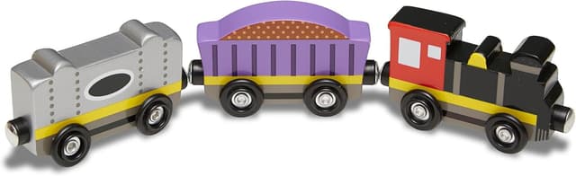 Thumbnail 3 de Melissa & Doug Wooden Train Cars 8-piece