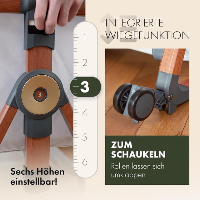 Thumbnail 2 de KUNU Babybett Beistellbett 4 cm