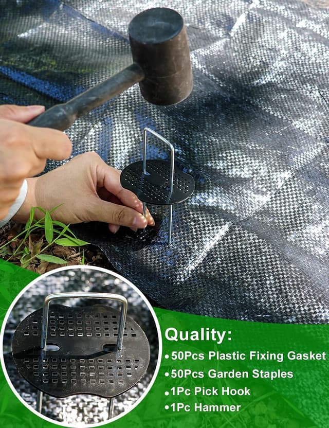 Thumbnail 5 de Wohohoho 6" Artificial Grass Pegs 50-pack 🌱