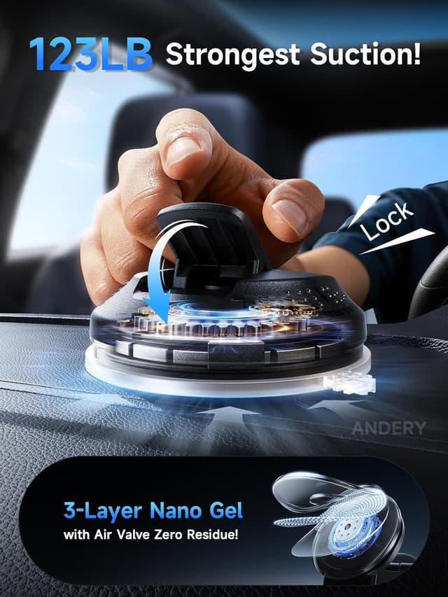 Thumbnail 2 de MagSafe Car Phone Holder 360° Adjustable