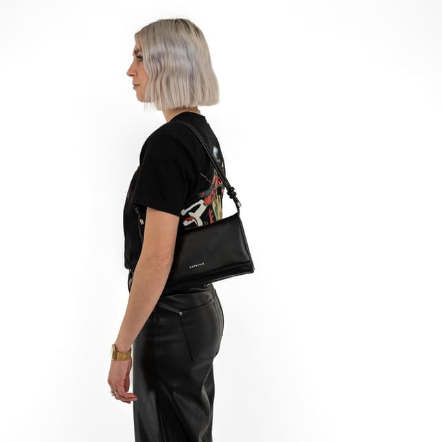 Detalle 2 de Expatrié Juliette borsa tracolla da donna 2in1: clutch e borsello con tracolla rimovibile