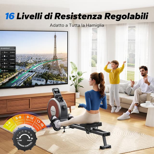 Thumbnail 4 de MERACH Vogatore magnetico 16 livelli per casa 🚣