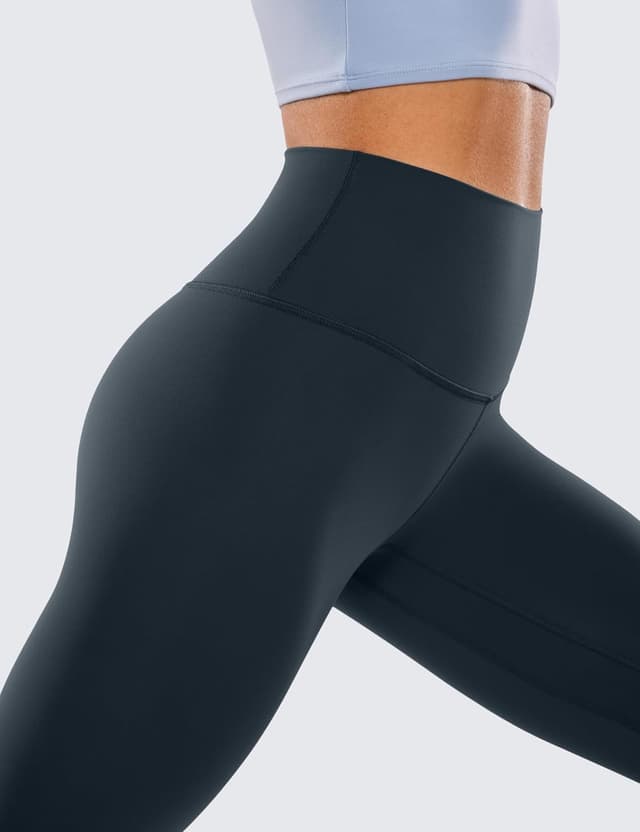 Detalle de CRZ YOGA Donne Brushed Naked Feeling: collant leggings 7/8 da allenamento