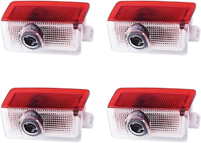 Detalle de Krewua 4 pcs Car Door Lights – plug-and-play entrance logo puddle lights for selected Mercedes classes