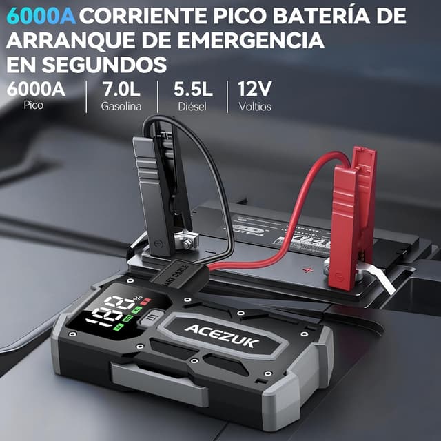 Thumbnail 1 de ACEZUK 6000A Arrancador 12V