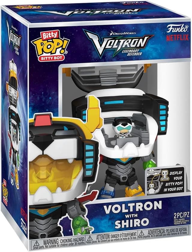 Detalle de Funko Bitty Bots Voltron avec Shiro 2,3 cm